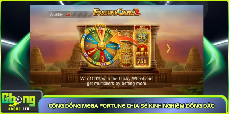 Cộng đồng Mega Fortune chia sẻ kinh nghiệm đồng đảo Cộng đồng Mega Fortune chia sẻ kinh nghiệm đồng đảo
