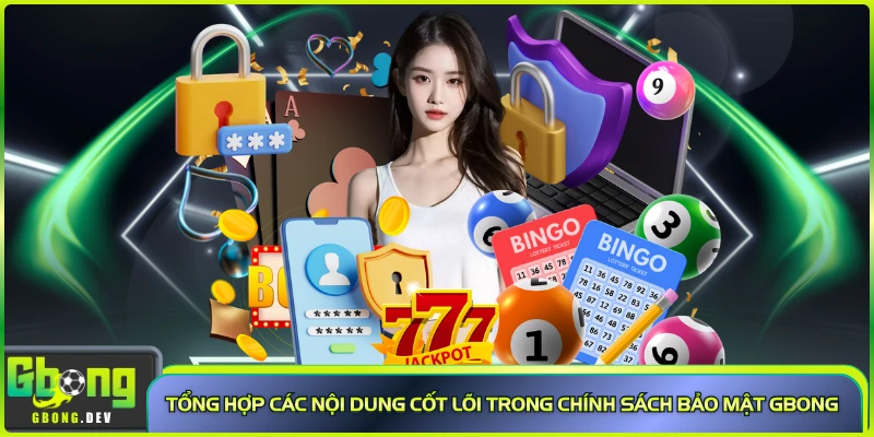 Tổng hợp các nội dung cốt lõi trong chính sách bảo mật Gbong Tổng hợp các nội dung cốt lõi trong chính sách bảo mật Gbong